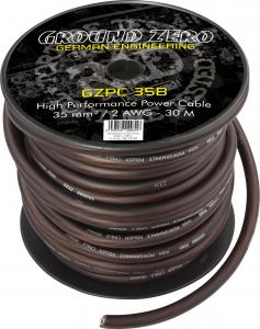Миниатюра продукта Ground Zero GZPC 35B 30м - силовой кабель